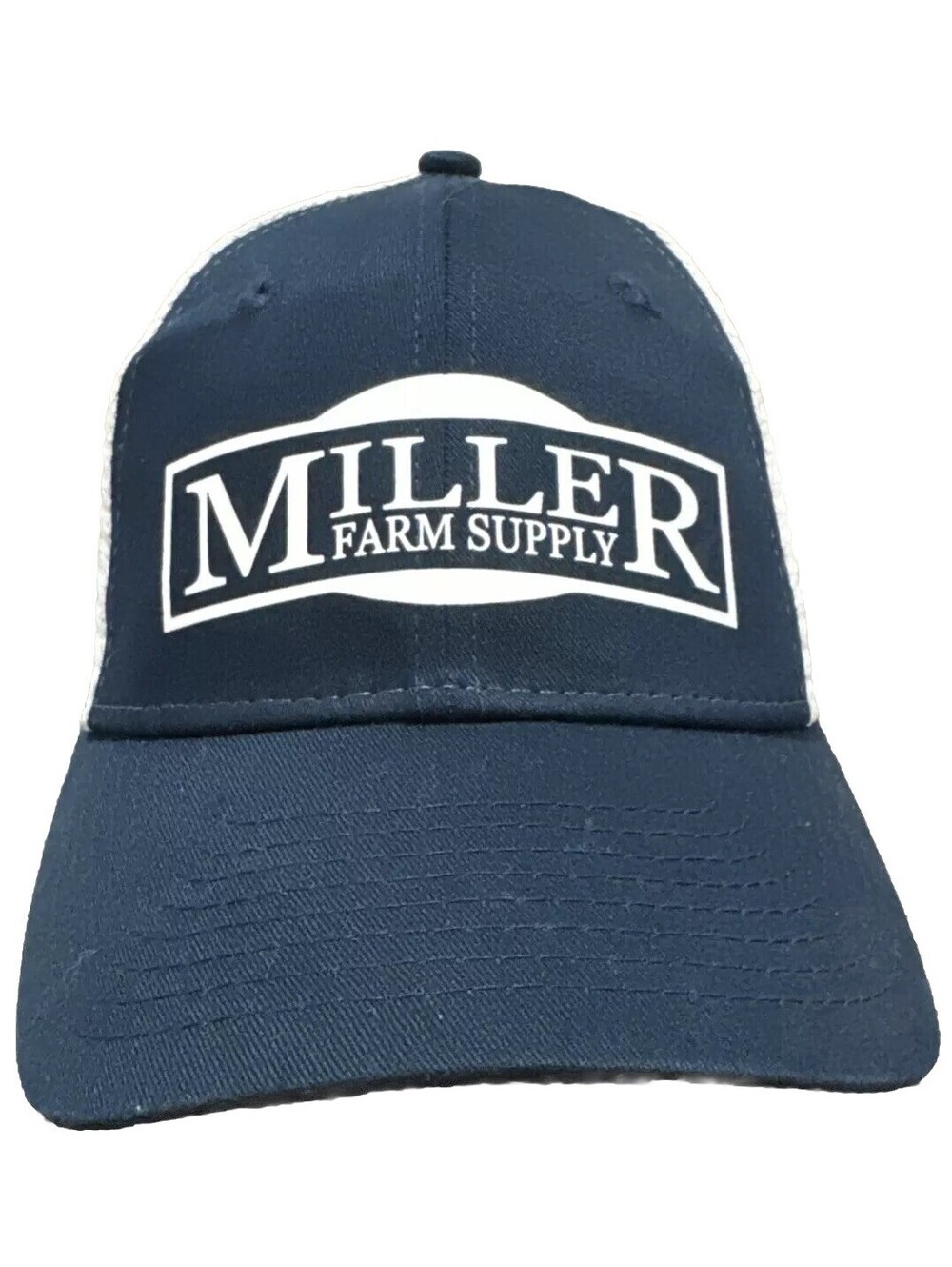 Miller Farm Supply AG Agricultural Horses Cows Pigs Mesh Snapback Baseball Cap